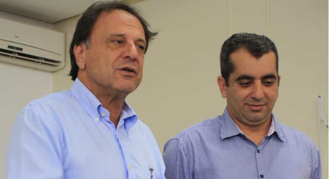 Adib Elias e William Safatle falaram à imprensa na manhã de hoje | Foto: Portal Catalão