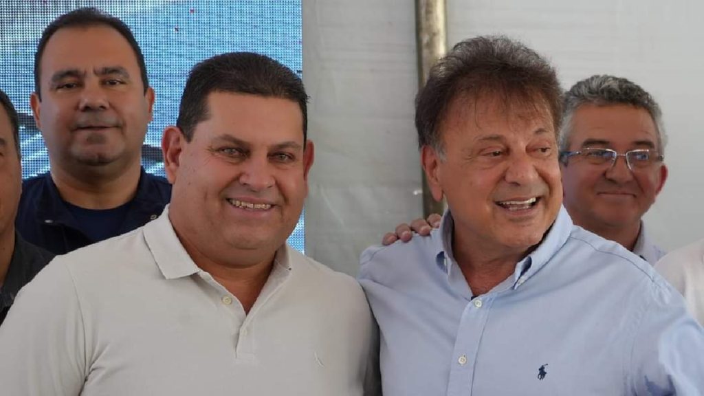 A convite de Adib Elias, prefeito de Ouvidor, Cebinha Nascimento, participa  de inauguração, em Catalão - Portal Zap Catalão